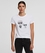 Camiseta Karl Lagerfeld&Choupette strass blanca